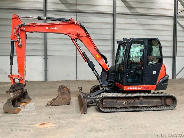 Экскаватор Midi Kubota KX 080-4 A