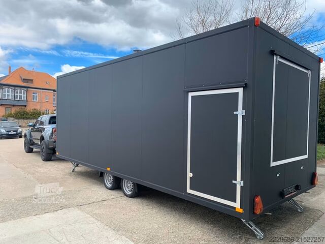 Satış römorku Imbissanhänger MEGA Grillwagen ,Pizza Döner Pommes Fisch Grill