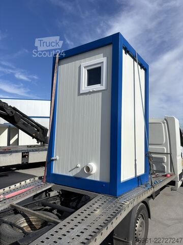 Sanitārais konteiners vienvietīga kaste  Sanitärcontainer