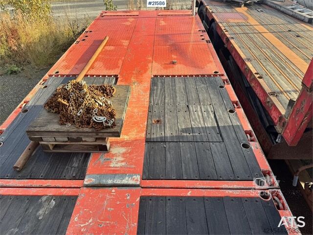 Полуприцеп с краном Broshuis. Broshuis crane semi.