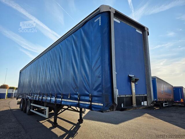 2012 MONTRACON 3 AXE 13.60 SEMIREMORCĂ CU PRELATĂ/ SUSPENSIE ROR. MONTRACON 3 AXLE 13.60 CURTAINSIDER/ ROR.