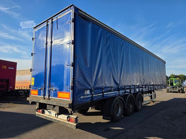 2012 MONTRACON 3 AXE 13.60 SEMIREMORCĂ CU PRELATĂ/ SUSPENSIE ROR. MONTRACON 3 AXLE 13.60 CURTAINSIDER/ ROR.