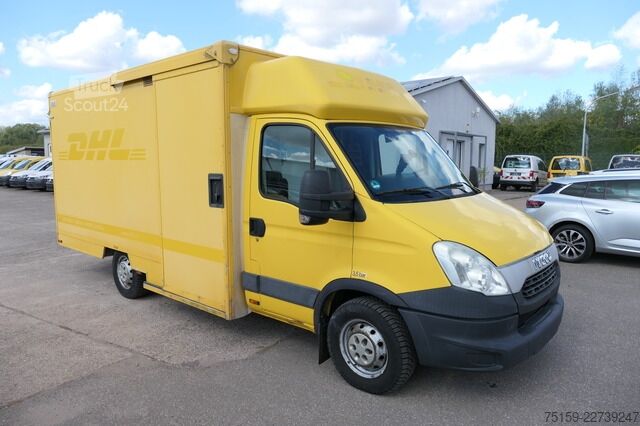 Dubă cu caroserie tip cutie iveco Daily 35 S11 C30C AUTOMATIK KAMERA Regale LUFT DURCHGANG EURO-5 CoC