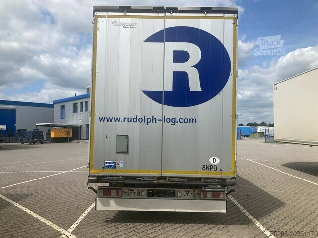 Open oplegger met zeil Krone Mega Liner SDP 27 eLG4-CS