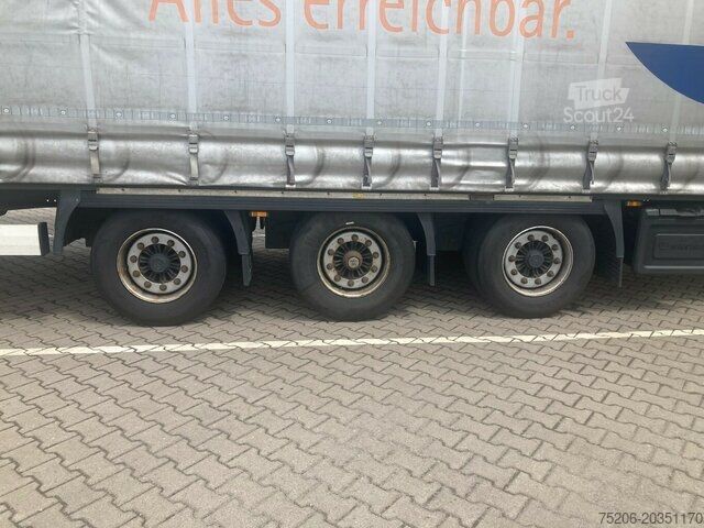 Open oplegger met zeil Krone Mega Liner SDP 27 eLG4-CS