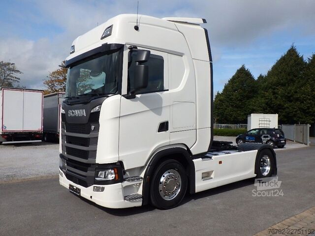 Tractor estándar SCANIA S 500 A New/Ret./2xTank/Navi/LED/Alcoa/Standklim