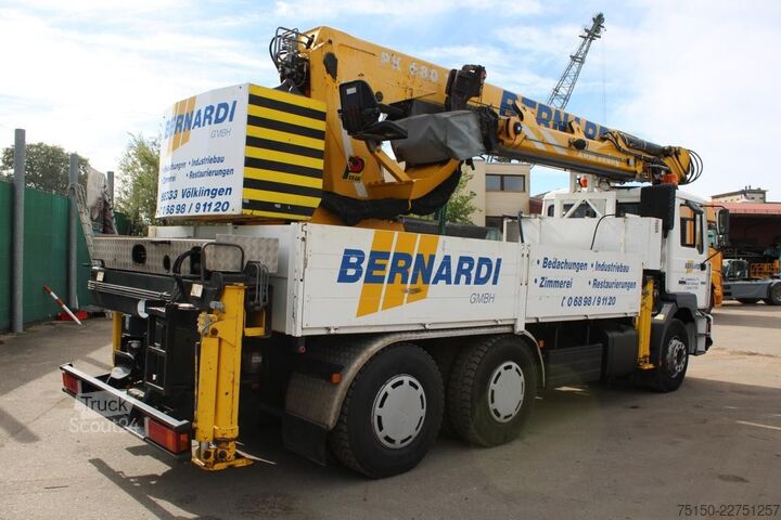 Kravas automašīnai uzstādīts celtnis MAN 27.364 6x4 KRAN PALFINGER PK 680 FUNK Nr: 901