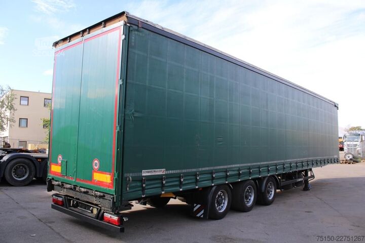 Nyitott ponyvás félpótkocsi SCHWARZMÜLLER S1 Tautliner MEGA - Nr.: 294