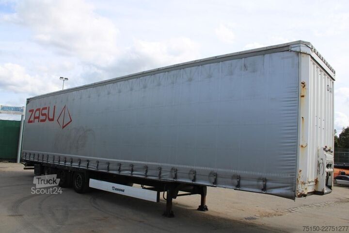 Semi-remorque bâchée KRONE SD - Tautliner MEGA - SAF Achsen Nr.: 241