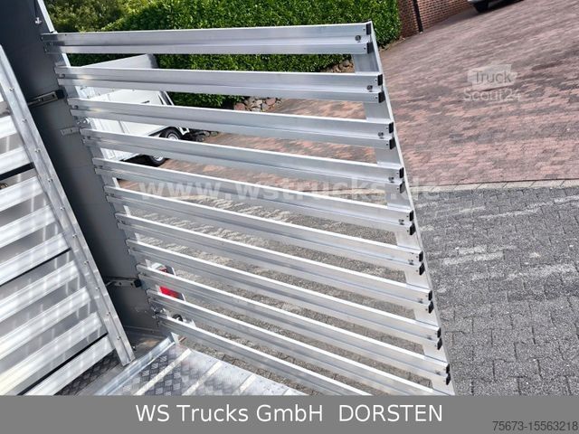 Horse transport trailer WST Edition Schlacht mit Seilwinde Viehanhänger