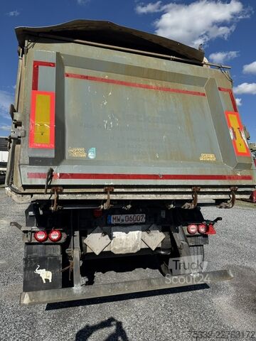 Semi-remorque benne Schmitz Cargobull 3 achs Alu Mulde 25 m³ SAF Lift Cramaro