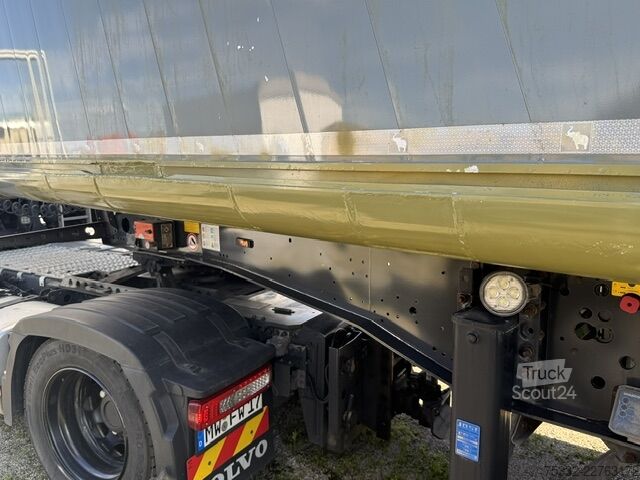 Semi-remorque benne Schmitz Cargobull 3 achs Alu Mulde 25 m³ SAF Lift Cramaro