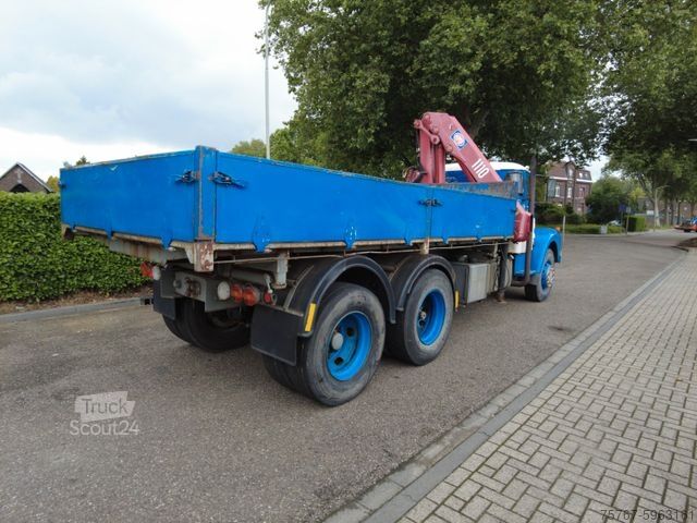 Γερανός τοποθετημένος σε φορτηγό SCANIA 86 6x2