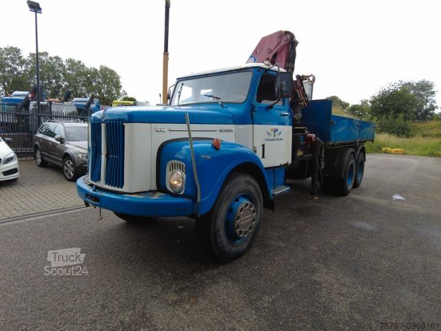 Γερανός τοποθετημένος σε φορτηγό SCANIA 86 6x2