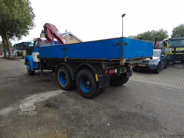 Γερανός τοποθετημένος σε φορτηγό SCANIA 86 6x2