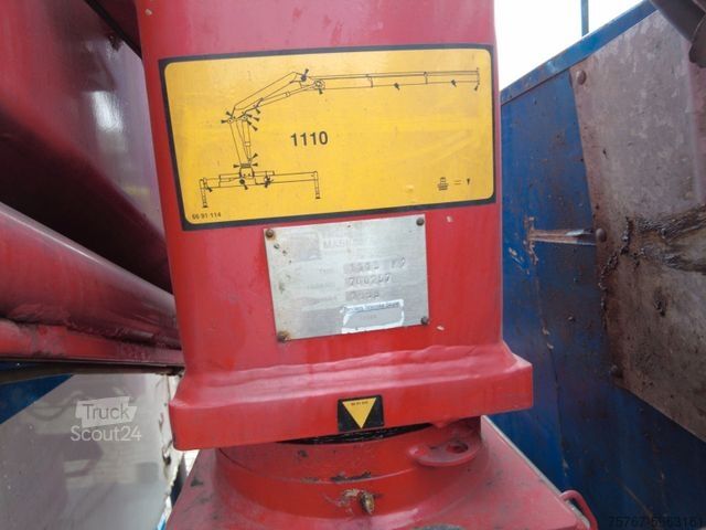 Γερανός τοποθετημένος σε φορτηγό SCANIA 86 6x2