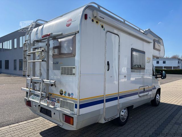 Camper mansardato BÜRSTNER A-532 Active Markise Fahrradträger elektr.