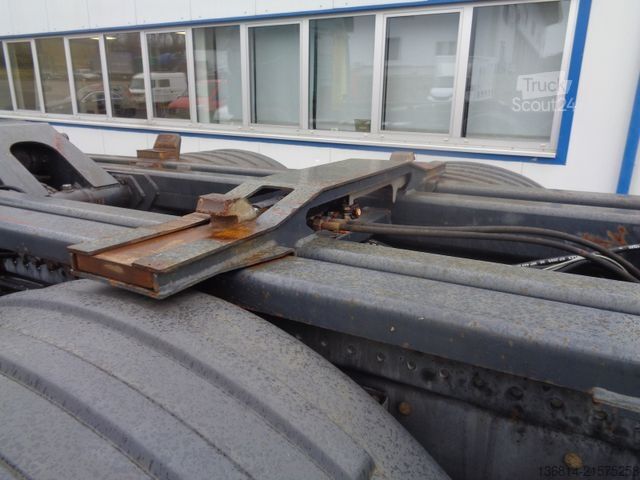 Camión portacontenedores de gancho SCANIA G440 6x2 Palfinger Abroller Lenkachse Retarder