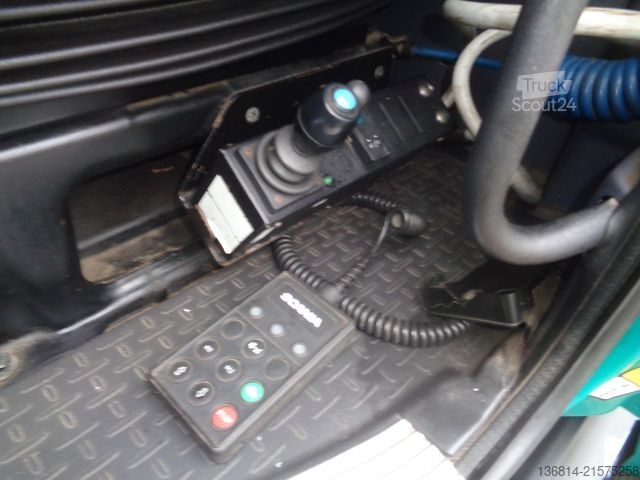 Camión portacontenedores de gancho SCANIA G440 6x2 Palfinger Abroller Lenkachse Retarder