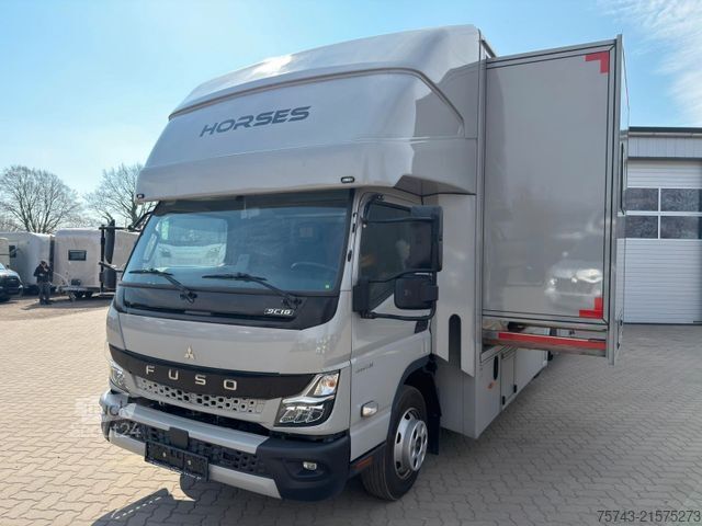 Скотовоз MERCEDES-BENZ FUSO 8 180  TT-S 1-3 Pferde Pop-Out