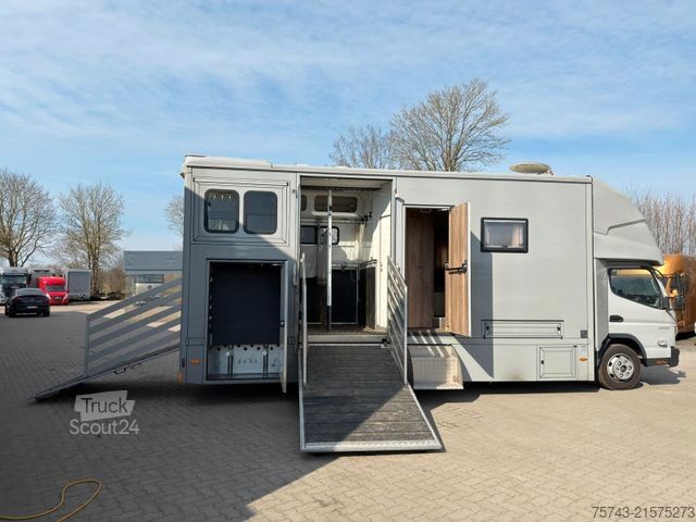 Скотовоз MERCEDES-BENZ FUSO 8 180  TT-S 1-3 Pferde Pop-Out
