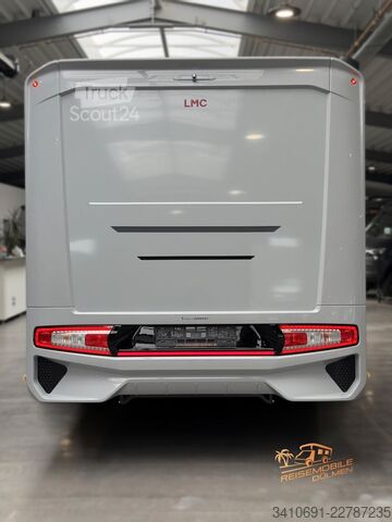 Puoliksi integroitu matkailuauto LMC Cruiser 740 EL Auto 18 360W Solar Lithium LED