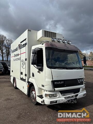 Transport frigorifique DAF AE45BF Thermoking koeler met hangwerk voor vlee...