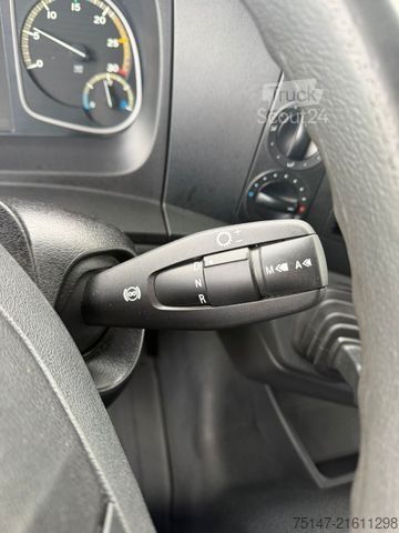 Flatbed truck with tarp MERCEDES-BENZ 1324 L Atego Klima Schiebeplane LBW AHK