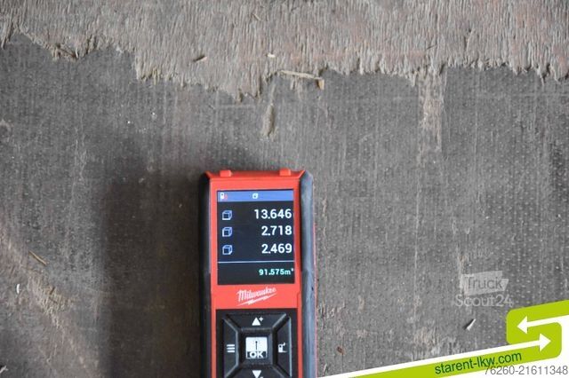 Open semitrailer with tarp SCHWARZMÜLLER Palettenkasten Liftachse SAF Achsen E-Radhalter