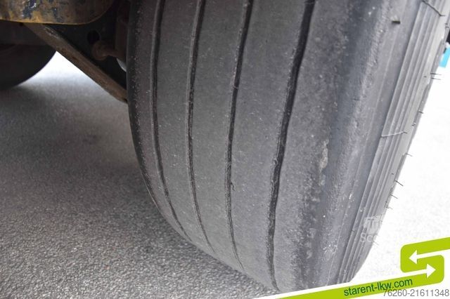 Open semitrailer with tarp SCHWARZMÜLLER Palettenkasten Liftachse SAF Achsen E-Radhalter