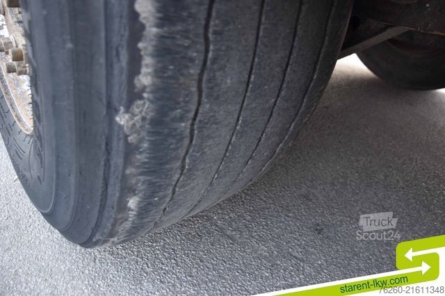 Open semitrailer with tarp SCHWARZMÜLLER Palettenkasten Liftachse SAF Achsen E-Radhalter