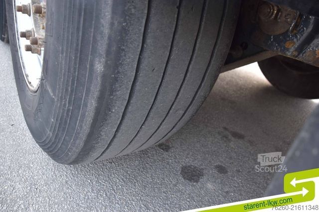 Open semitrailer with tarp SCHWARZMÜLLER Palettenkasten Liftachse SAF Achsen E-Radhalter
