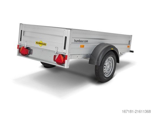 Open trailer HUMBAUR Einachsanhänger HA 752513KV