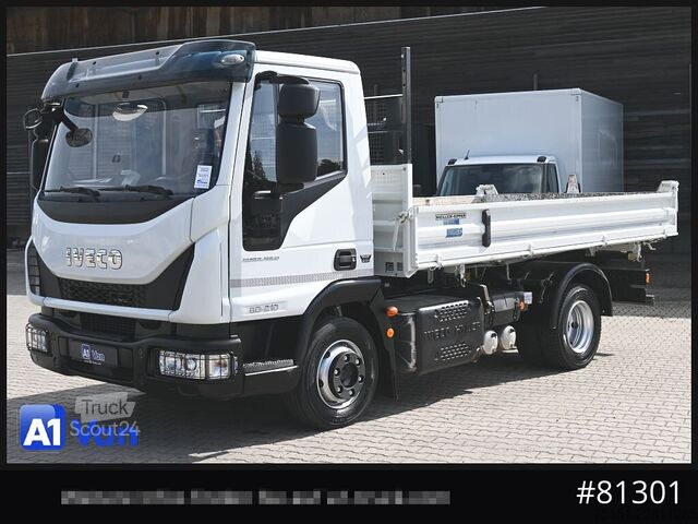 Savitarnos furgonas IVECO Eurocargo 80E21 Kipper, Klima, 2xAHK, 3-Sitzer