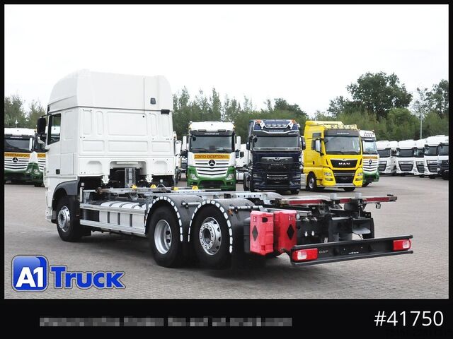 Mainomas kėbulo sunkvežimis DAF DAF XF 480 FAN Intarder, Lenkachse Steering Standklima,