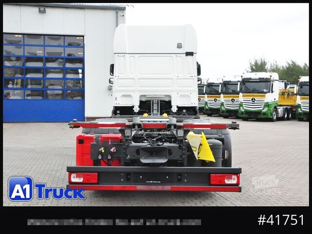 شاحنة ذات هياكل قابلة للتبديل DAF DAF XF 480 FAN Intarder, Lenkachse Steering