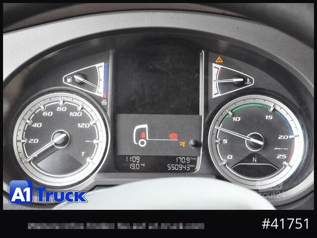 شاحنة ذات هياكل قابلة للتبديل DAF DAF XF 480 FAN Intarder, Lenkachse Steering