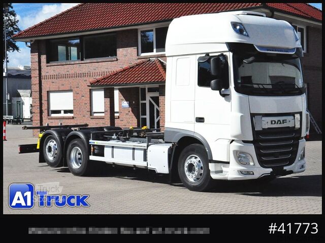 Автомобиль с заменяемым кузовом DAF DAF XF 480 FAN Intarder, Steering axle Lenkachse