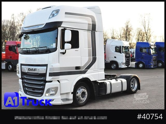 Yüksek hacimli çekici DAF XF 480 SSC, Volumen, Intarder, Standklima,