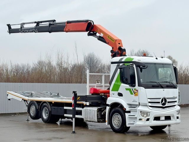 Γερανός τοποθετημένος σε φορτηγό MERCEDES-BENZ ANTOS 2543 * PK 33002 - EH C + FUNK / TOPZUSTAND