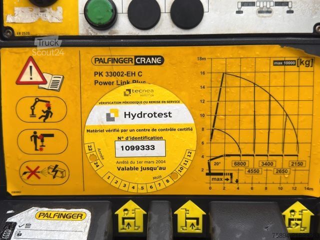 Γερανός τοποθετημένος σε φορτηγό MERCEDES-BENZ ANTOS 2543 * PK 33002 - EH C + FUNK / TOPZUSTAND