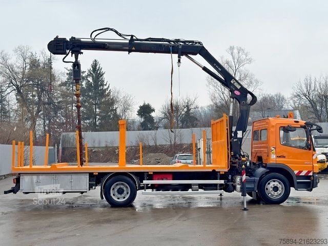 Γερανός τοποθετημένος σε φορτηγό MERCEDES-BENZ ATEGO 1324 * HIAB 144 B - DUO + Bohrgerät * TOP