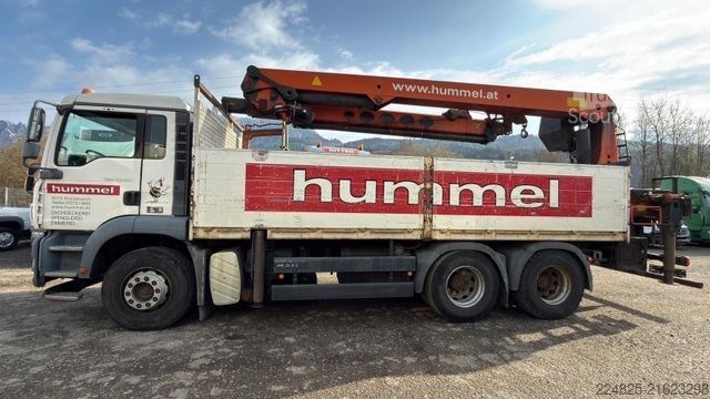 Truck mounted crane MAN TGA 26.4306X4 BB PRITSCHE+KRAN PK28000*2006*