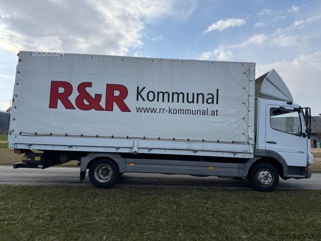 Aizkaru sānu furgons MERCEDES-BENZ ATEGO 815 PRITSCHE PLANE+LBW*2006*EURO4*TÜV*TOP*