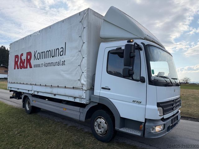 Aizkaru sānu furgons MERCEDES-BENZ ATEGO 815 PRITSCHE PLANE+LBW*2006*EURO4*TÜV*TOP*