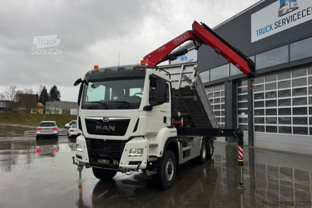 Grue montée sur camion MAN TGS 28.510 6x4-4 Fassi 255-4