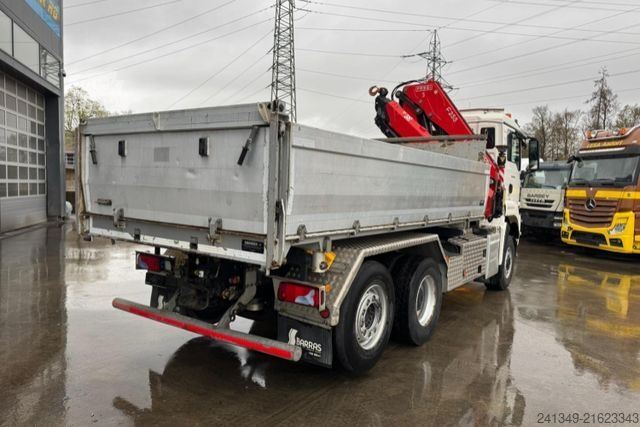 Grue montée sur camion MAN TGS 28.510 6x4-4 Fassi 255-4