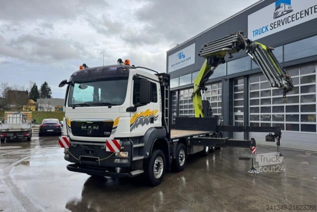 Grue montée sur camion MAN TGS 47.480 10x6H Toni Maurer Fassi 950