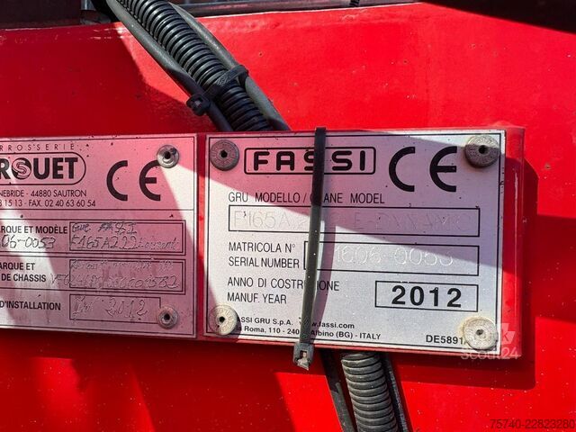 Nosturiauto Renault Premium 380 DXI + FASSI F 165-- 2 X EXT. + REMO...