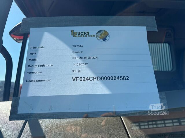 Nosturiauto Renault Premium 380 DXI + FASSI F 165-- 2 X EXT. + REMO...